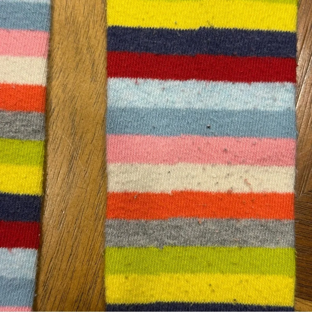Baby Gap Striped and Bear Design Baby Tights flaw